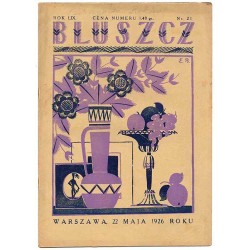 Bluszcz. Pismo tygodniowe ilustrowane dla kobiet. R.59 (1926). Nr 21 (22 maja...
