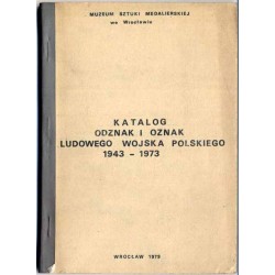 Katalog odznak i oznak Ludowego Wojska Polskiego 1943-1973