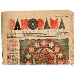 Panorama. Tydzień radiowy. R.6 (1938). Nr 23 (5 czerwca 1938) / Andrzej Żański / komiks