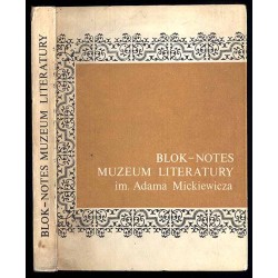 Blok-Notes Muzeum Literatury im. Adama Mickiewicza. 1975 [Nr 7]
