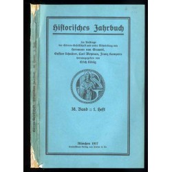 Historisches Jahrbuch. B.38 (1917). H.1