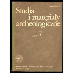 Studia i Materiały Archeologiczne. T.7 (1989)