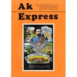 Ak Express Fachzeitschrift für Ansichtskarten-, Heimat- und Forschungssammler, Tauschtermine, Veranstaltungen. (1983). Nr 28 (Ju