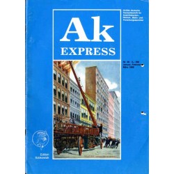 Ak Express. Größte deutsche Fachzeitschrift für Ansichtskarten-, Heimat-,...