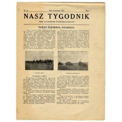 Nasz Tygodnik. Pismo ilustrowane społeczno-literackie. R.1 (1924). Nr 12 (23...
