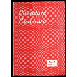 Literatura Ludowa. Dwumiesięcznik. R.10 (1966). Nr 1: Folklor naszych sąsiadów