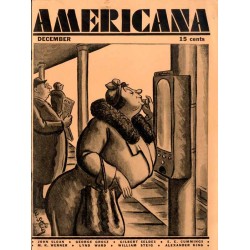 Americana. A Magazine of Pictorial Satire. 1932. Vol. I, No. 2 (December 1932)