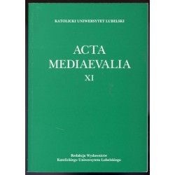 Acta Mediaevalia T.11 (1997). Raczyńska Barbara: Filozoficzna teoria...