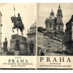 Praha. Hauptstadt der Čechoslovakischen Republik. Praha 1929 1000 Jahrfeier...