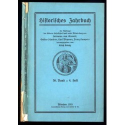 Historisches Jahrbuch. B.36 (1915). H.4