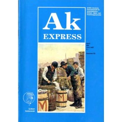 Ak Express. Größte deutsche Fachzeitschrift für Ansichtskarten-, Heimat-, Motiv- und Forschungssammler. (1997). Nr 83 (April-Mai