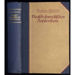 Deutsch-französisches Satzlexikon für Praxis und Unterricht