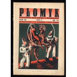 Płomyk. Tygodnik dla dzieci i młodzieży. R.20 (1936). T.2. Nr 23 (17 lutego...