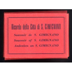 Ricordo della Citta di S. Gimignano. Souvenir de S. Gimignano. Souvenir of S....