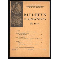 Biuletyn Numizmatyczny. 1978. Nr 10 (138) (XII 1978)