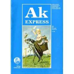 Ak Express. Größte deutsche Fachzeitschrift für Ansichtskarten-, Heimat-,...