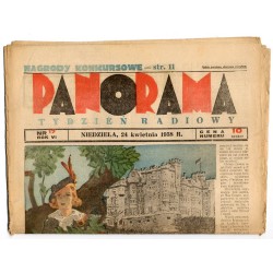 Panorama. Tydzień radiowy. R.6 (1938). Nr 17 (24 kwietnia 1938)