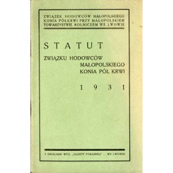 Statut Związku Hodowców Małopolskiego Konia Pół Krwi