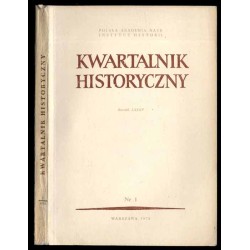 Kwartalnik Historyczny. R.85 (1978). Nr 1