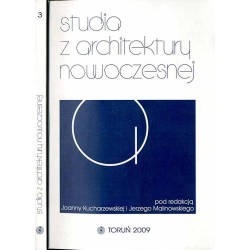 Studia z architektury nowoczesnej. T. 3