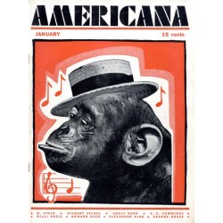 Americana. A Magazine of Pictorial Satire. 1933. Vol. II, No. 1-11...