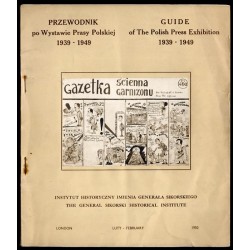 Przewodnik po Wystawie Prasy Polskiej 1939-1949  Guide of The Polish Press...