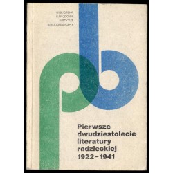 Pierwsze dwudziestolecie literatury radzieckiej 1922-1941