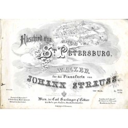Abschied von Petersburg. Walzer von Johann Strauss. 210 tes Werk (Op. 210)