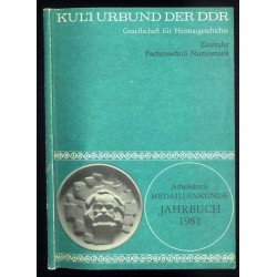 Arbeitskreis Medaillenkunde Jahrbuch 1981