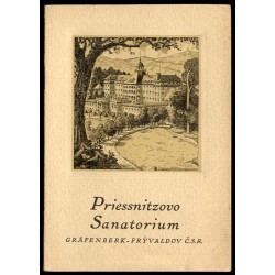 Priessnitzovo Sanatorium Gräfenberk-Frývaldov Č.S.R