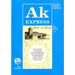 Ak Express. Größte deutsche Fachzeitschrift für Ansichtskarten-, Heimat-, Motiv- und Forschungssammler. (1999). Nr 90 (Januar-Fe