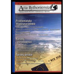 Acta Bythoniensia. Nr 1 (2006)
