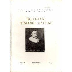 Biuletyn Historii Sztuki. R.41 (1979). Nr 4