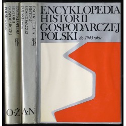 Encyklopedia historii gospodarczej Polski do 1945 roku. 2t. w 2 vol