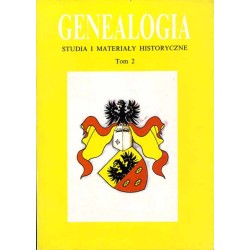 Genealogia. Studia i materiały historyczne. T. 2 (1992)