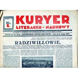 Kuryer Literacko-Naukowy. R.6 (1929). Nr 8 (25 lutego 1929)