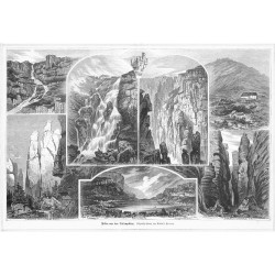 "Bilder aus dem Riesengebirge. Originalzeichnung von Rudolf Cronau....