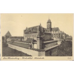 Die Marienburg - Hochschloß -Südostecke