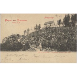 Gruss vom Hochstein 1058 m ü. M. Isergebirge