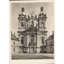 Wahlstatt in Schlesien. Kath. Pfarrkirche, ehemal. Benediktinerkirche von J....