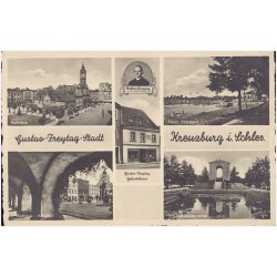 Gustaw-Freytag-Stadt. Kreuzburg i. Schles. Rathaus. Gustav-Freytag...