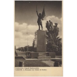 Warszawa. Pomnik Dowborczyków. Varsovie. Le Monument des Soldats du Dowbor