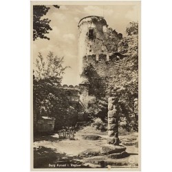 Burg Kynast i. Rsgb. "Silesia" 1975 Burgruine Kynast 657 m ü. M. Burghof