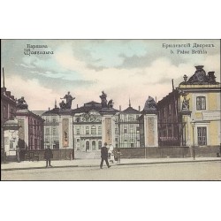 Warszawa b. Pałac Brühla [...]