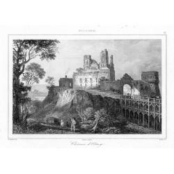 Ostróg. Zamek / "POLOGNE. 18. Château d'Ostrog."