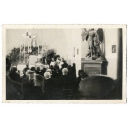 Kościół w Nowym Sączu w czasie wizyty biskupa tarnowskiego Franciszka...