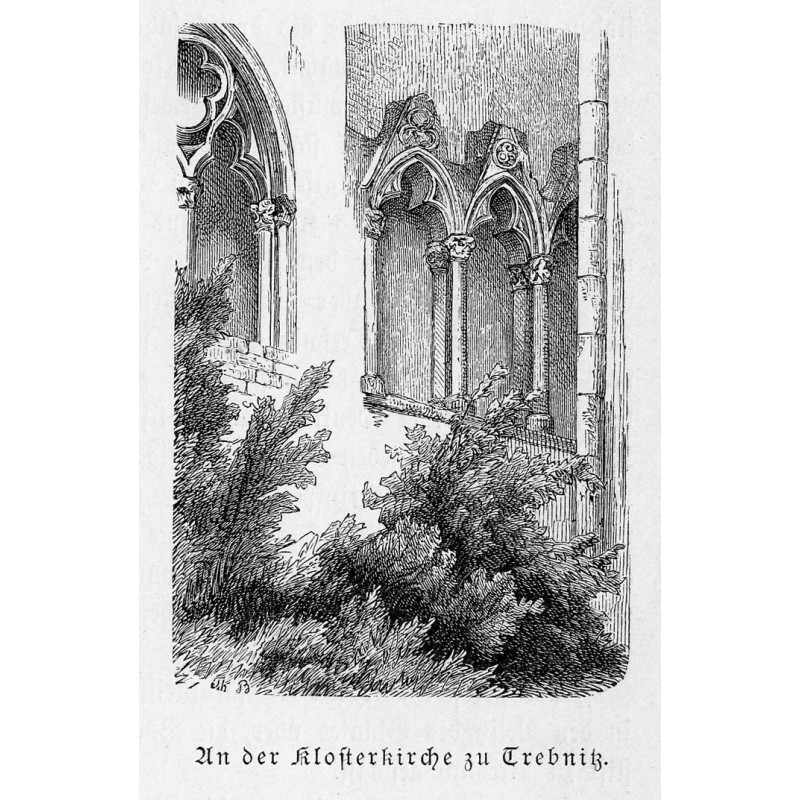 "An der Klosterkirche zu Trebnitz."