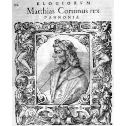 "Matthias Coruinus rex PANNONIÆ."