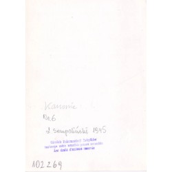 "Kanonie Nr 6. L. Sempoliński 1945. 102269"