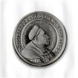 Awers medalu z 1527 z okazji 60. rocznicy urodzin króla i przyłączenia...